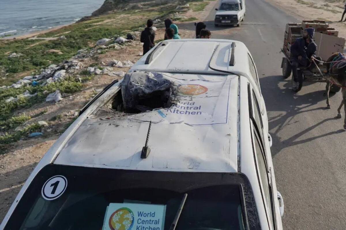 Los 7 chefs para el mundo que murieron en un ataque israelí en Gaza