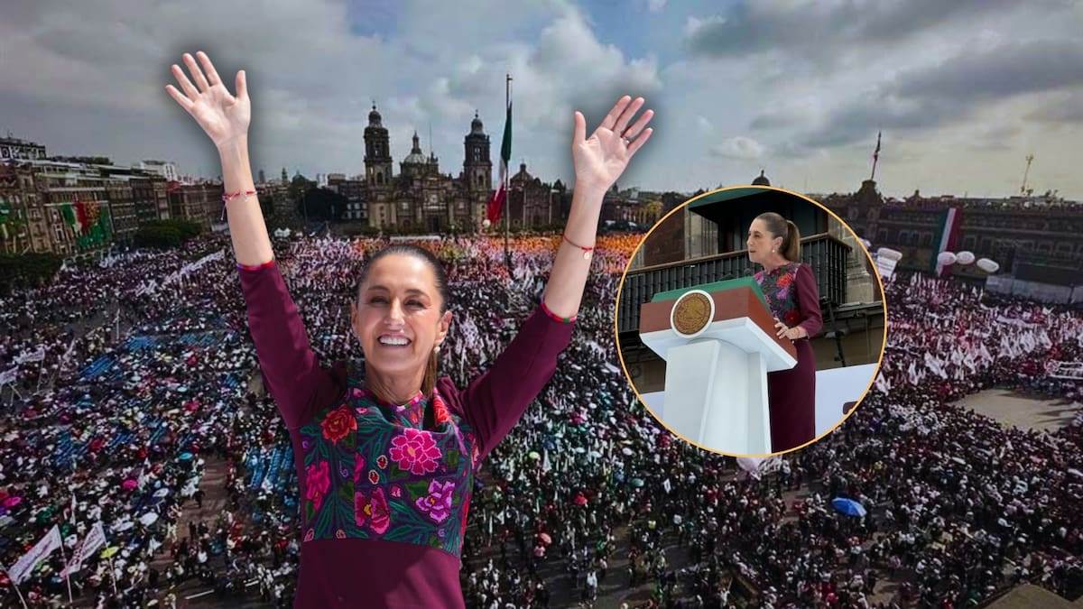 Ante 400 mil personas congregadas en el Zócalo capitalino, la presidenta Claudia Sheinbaum Pardo dijo estar segura “de que vamos por el camino correcto” al cerrar su gira nacional de rendición de cuentas.