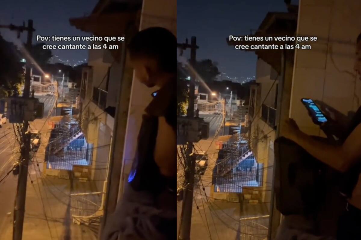 Canta a todo volumen a las 4 am y sus vecinos le mandan un mensaje claro: “cantas horrible”