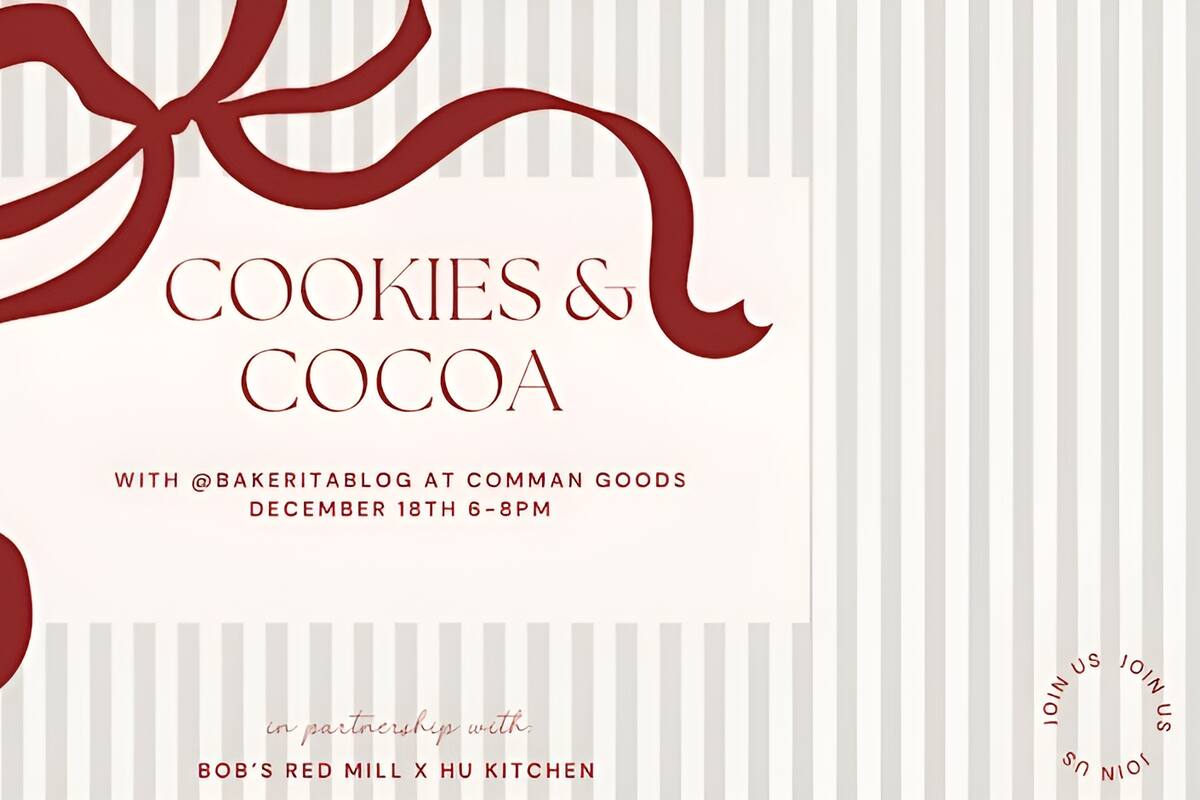 Llega el Cookies & Cocoa: Holiday Soirée a San Diego