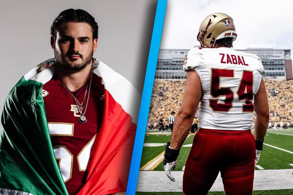 El mexicano Juan Zabal que sueña con llegar a la NFL recibe beca para jugar en la NCAA