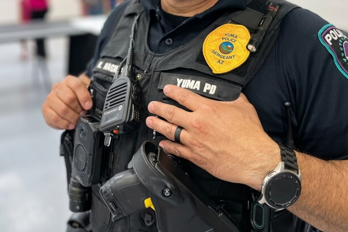 Arrestan a hombre en Yuma por presunto secuestro de adulta mayor tras huir de la Policía