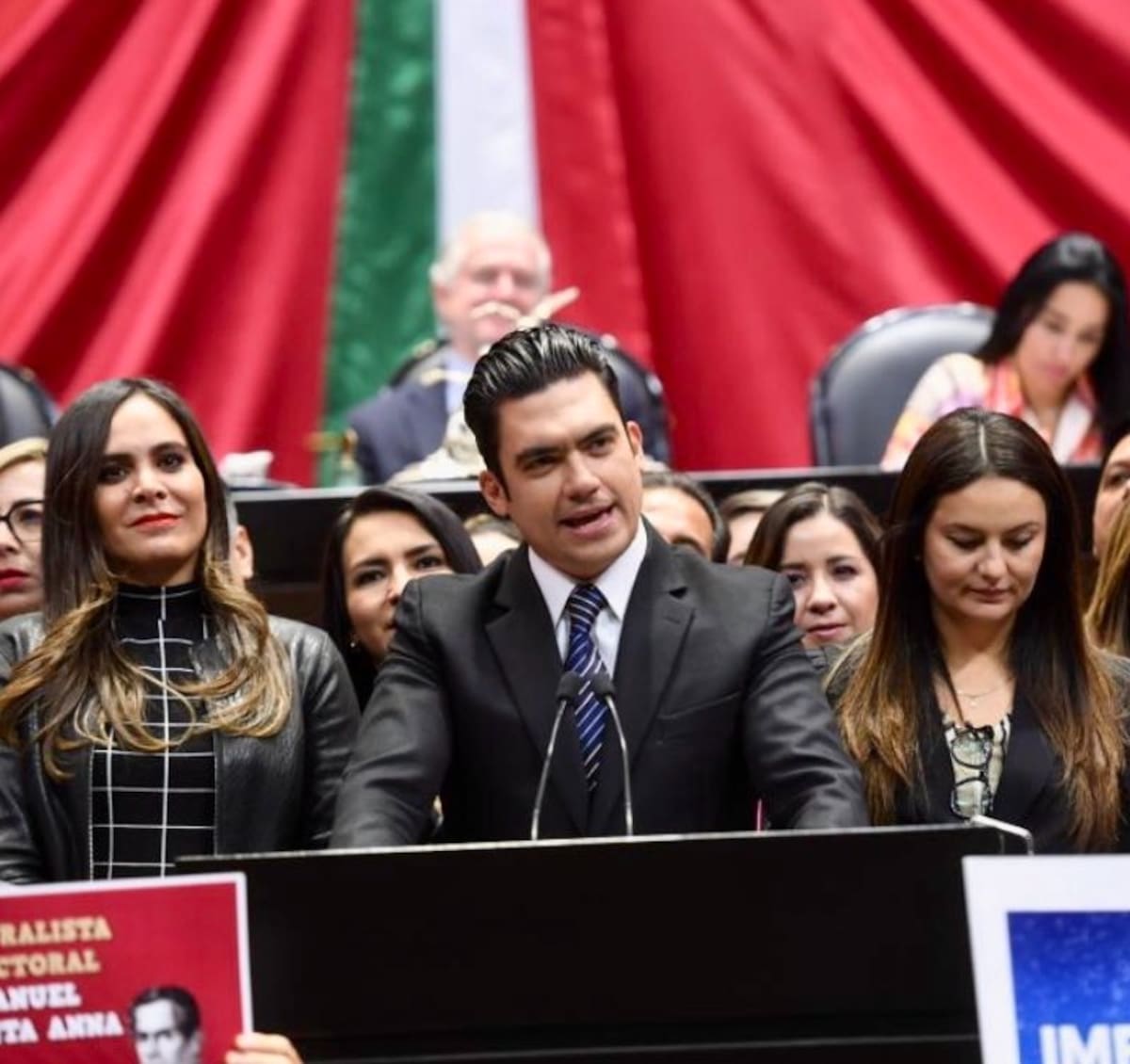 Jorge Romero, el nuevo dirigente del PAN tras elecciones internas el pasado 10 de noviembre del 2024. | Crédito: X @CaroBeauregard