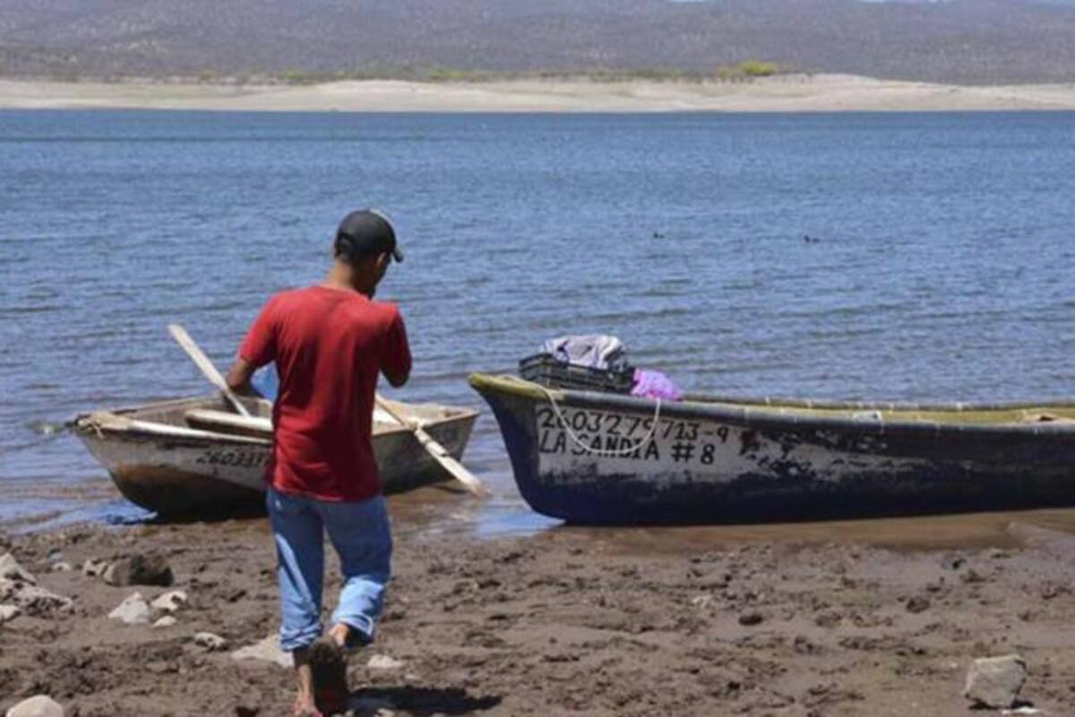 Deja sin trabajo sequia a pescadores en “El Oviáchic”