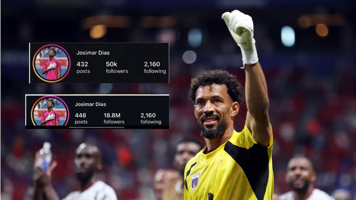 Vozinha llegó al Mundial con menos de 50 mil seguidores y terminó la aventura de Cabo Verde por encima de 18.8 millones gracias a una actuación ante España que lo convirtió en fenómeno mundial