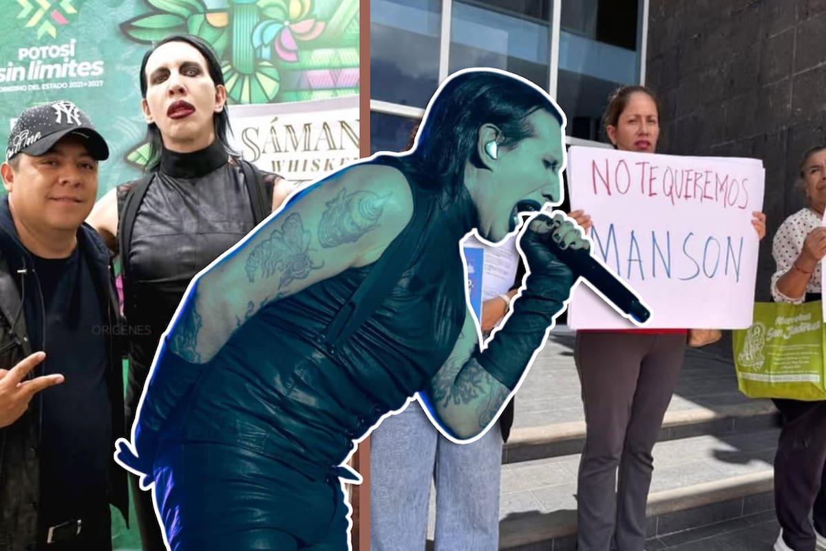 Estas fueron las palabras del gobernador de San Luis Potosí sobre Marilyn Manson tras protestas por su concierto; “fue justicia cultural”