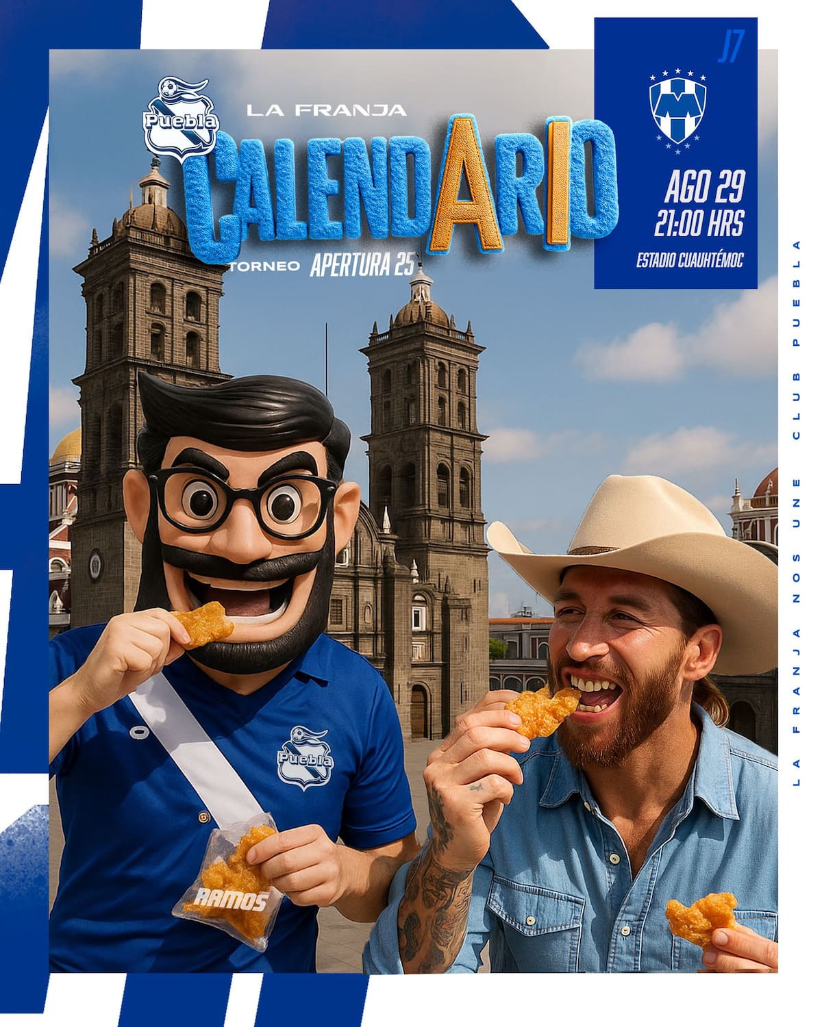 Jornada 7: Puebla recibe a Rayados.