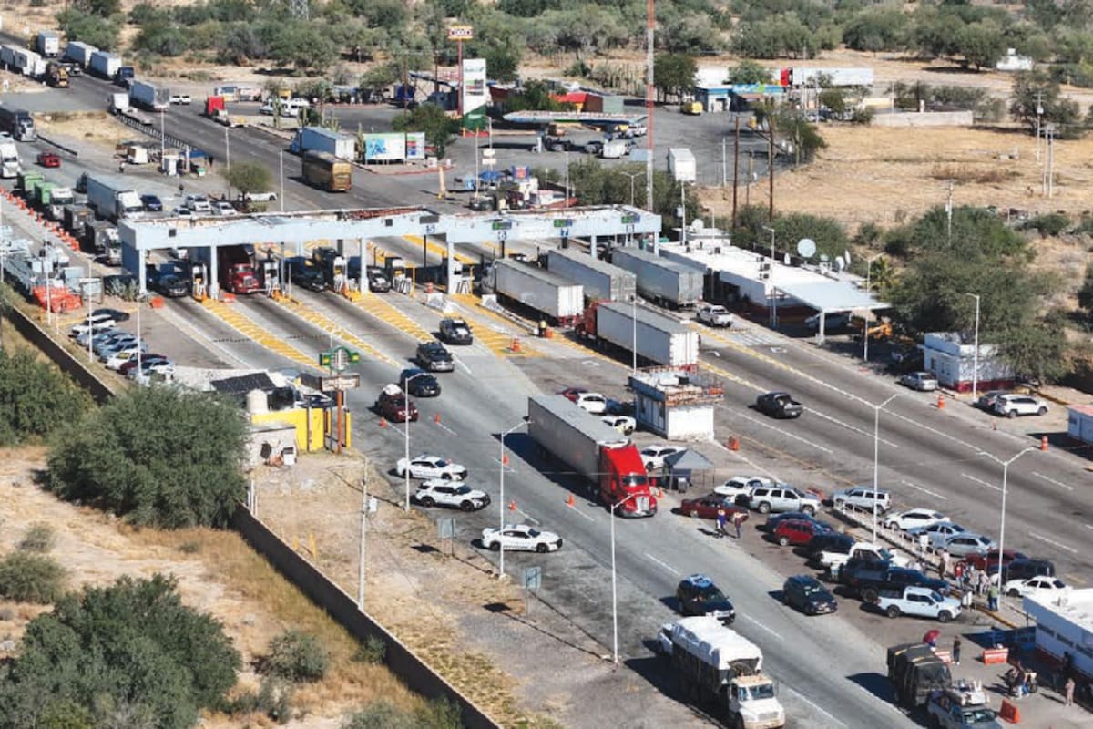 Ya se nota el aumento en las carreteras de Sonora: paisanos regresan por fiestas decembrinas