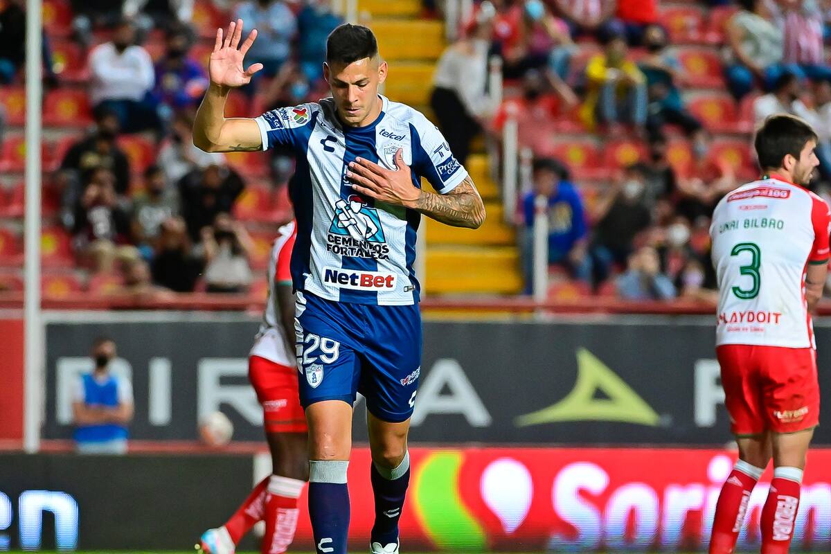 Pachuca rescata empate contra Necaxa en minutos finales pero sigue sin ganar