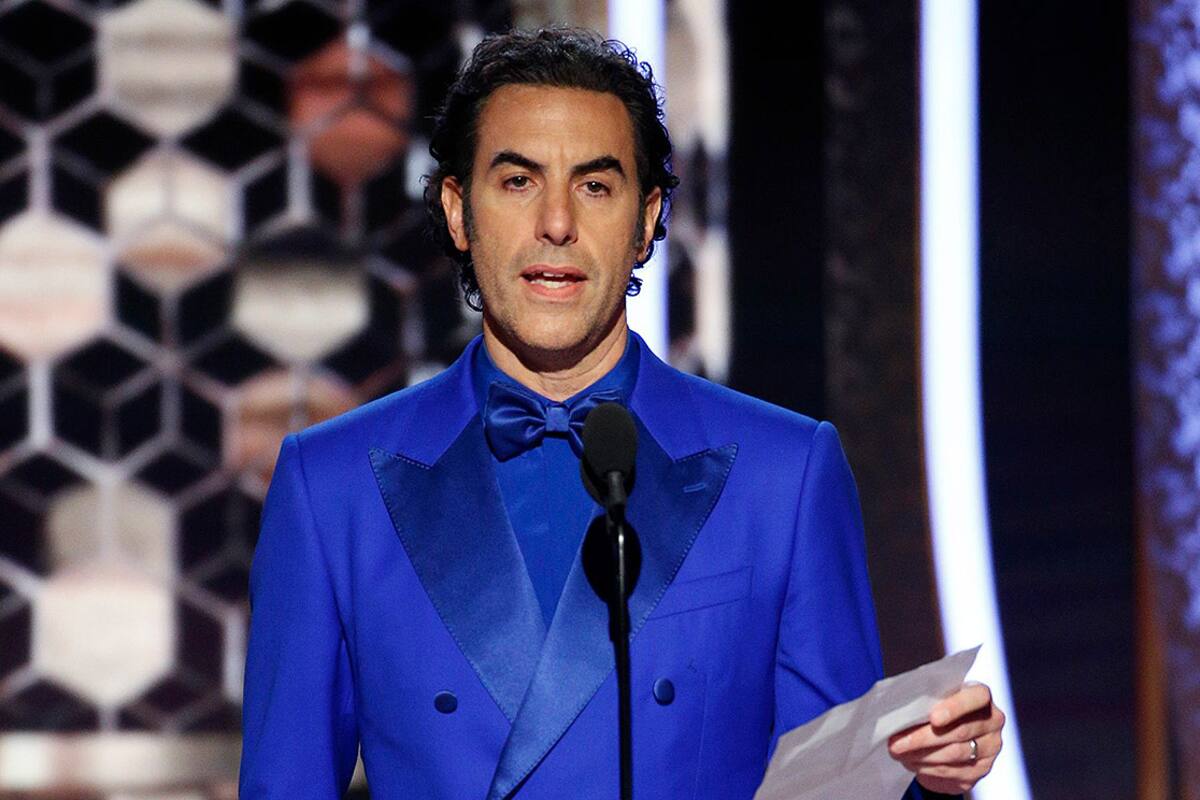 Sasha Baron Cohen tiene record de nominación a Globo de Oro , igualando a Helen Mirren y Jamie Foxx