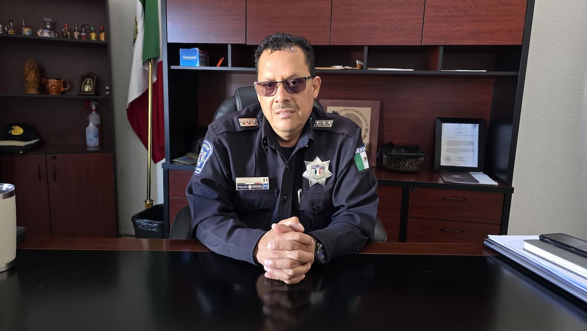 Luis Arturo Corrales Ley, comisario general de Seguridad Pública de Nogales.