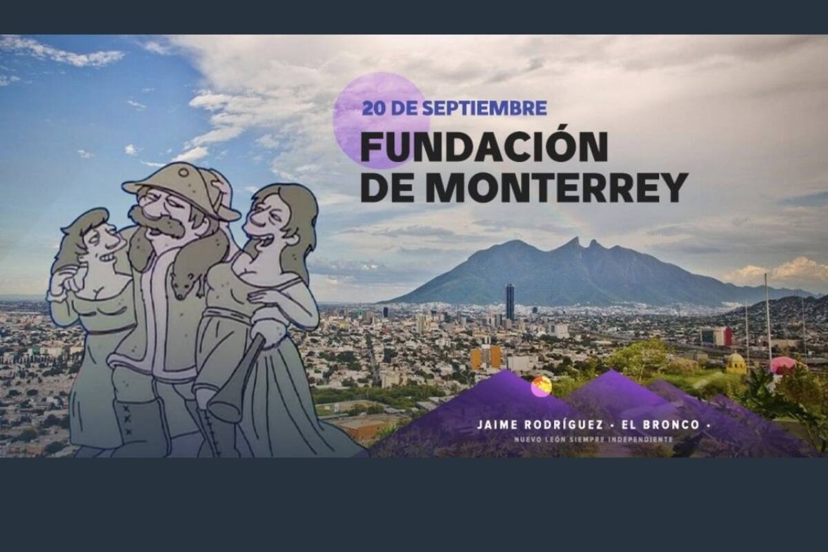 Critican foto con la que "El Bronco" celebró la fundación de Monterrey