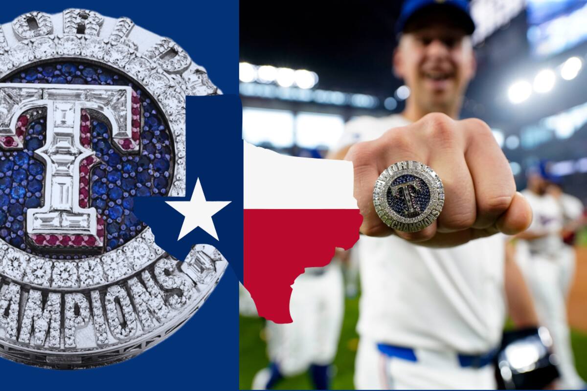 MLB: Así luce el Anillo de los Texas Rangers de la Serie Mundial 2023