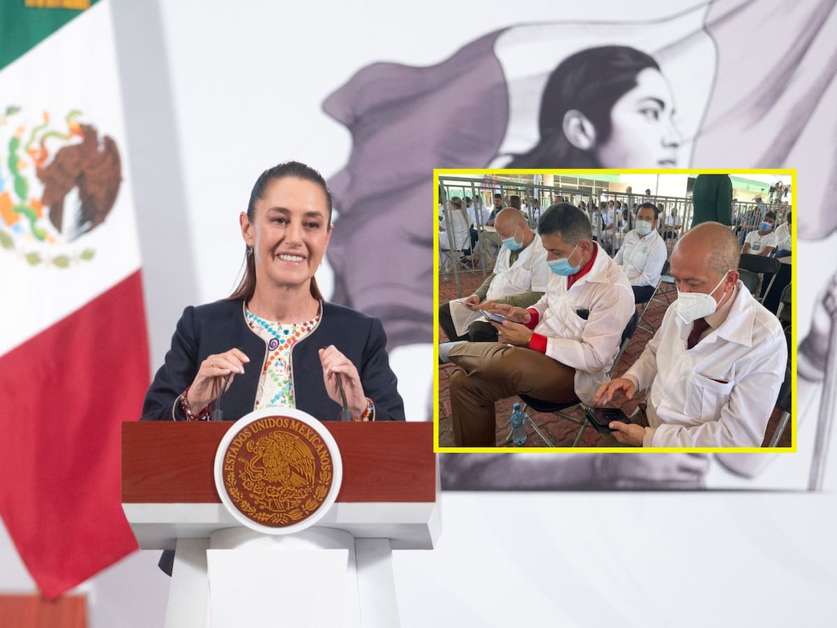 Médicos cubanos continuarán en México porque ayudan a los más pobres: Sheinbaum | Crédito: Presidencia/Banco digital GH