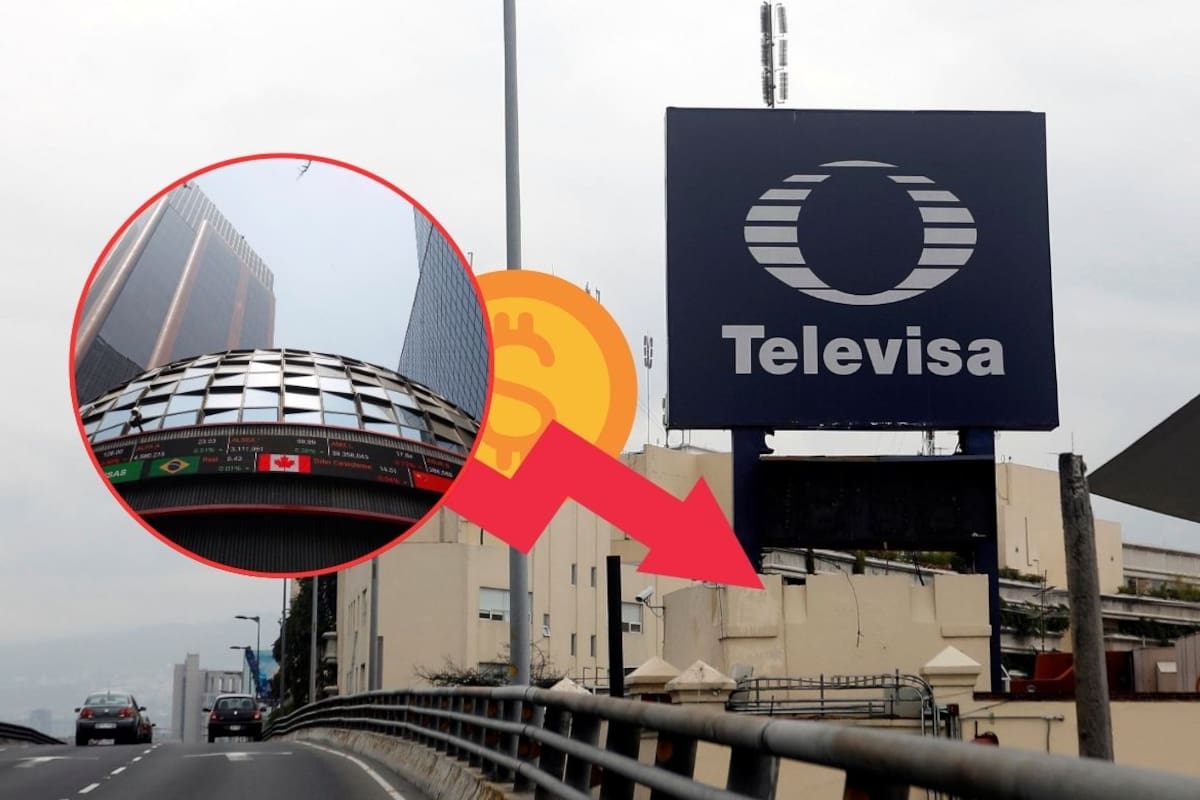 Tras reportar pérdidas trimestrales, Televisa suspende dividendo y registra su peor jornada del año; acciones se desploman 7.5%