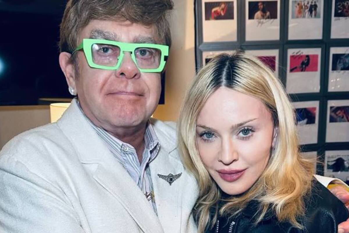 ¡Histórico! Madonna y Elton John ponen fin a su enemistad tras 20 años