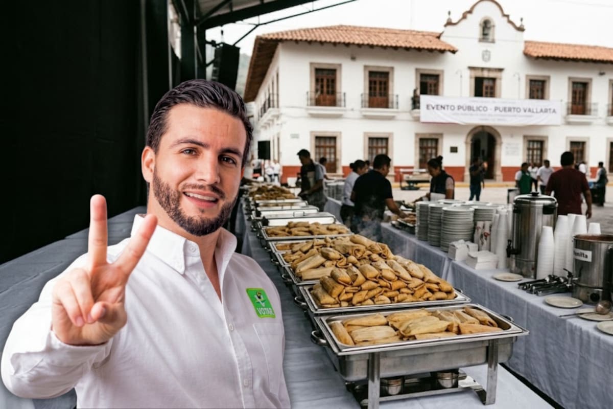 Ayuntamiento de Puerto Vallarta destina 4.4 millones de pesos a tamales para eventos oficiales, gasto que vuelve a poner bajo la lupa a Luis Ernesto Munguía luego de los señalamientos por presunta corrupción que derivaron en una solicitud de juicio político
