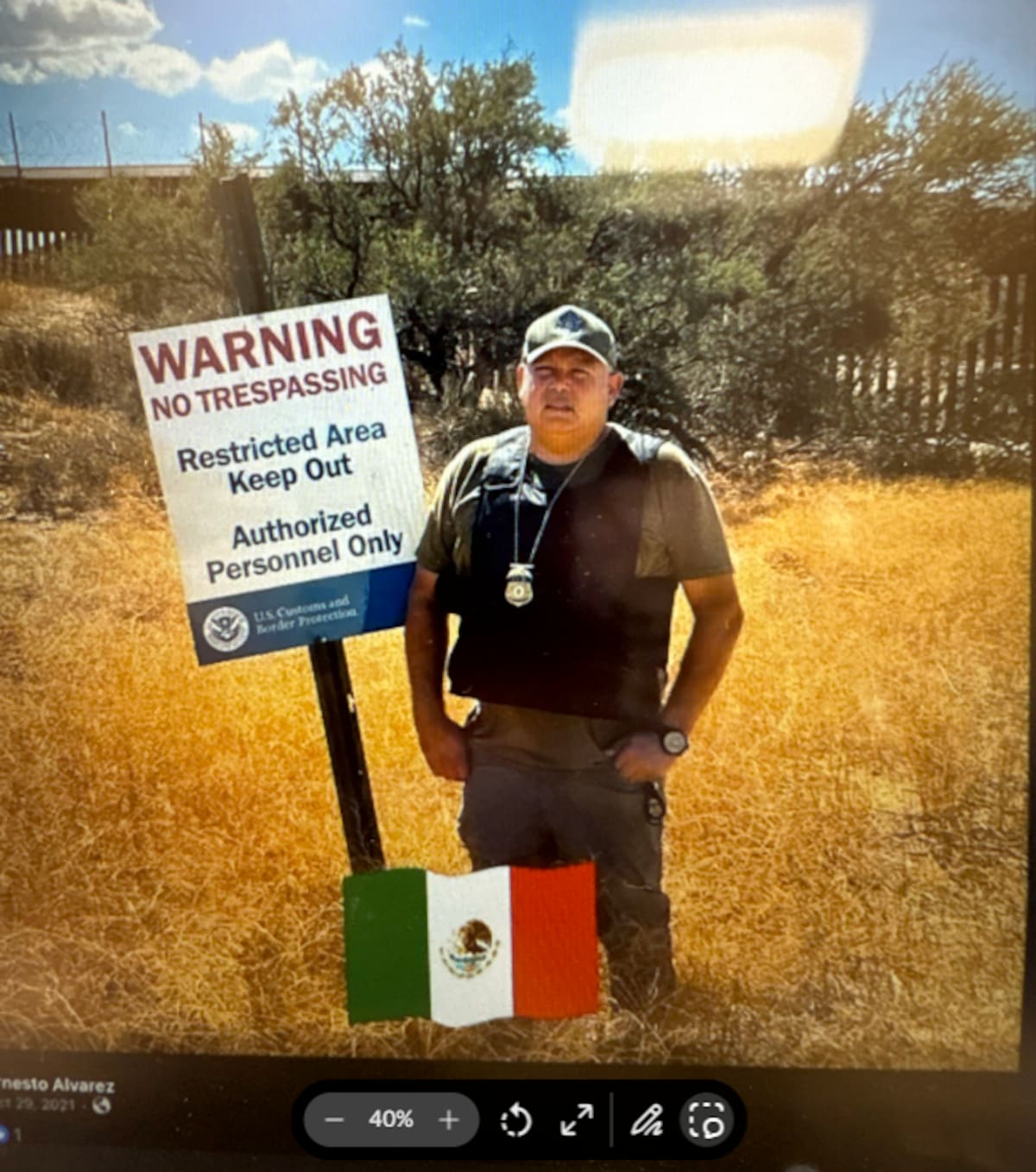 Jaime Ernesto Álvarez-González, de 53 años, ciudadano mexicano sin estatus legal en el país, quien admitió haber suplantado a un agente federal y poseer armamento de manera ilegal, informó la Fiscalía del Distrito Sur de California l Foto: Cortesía