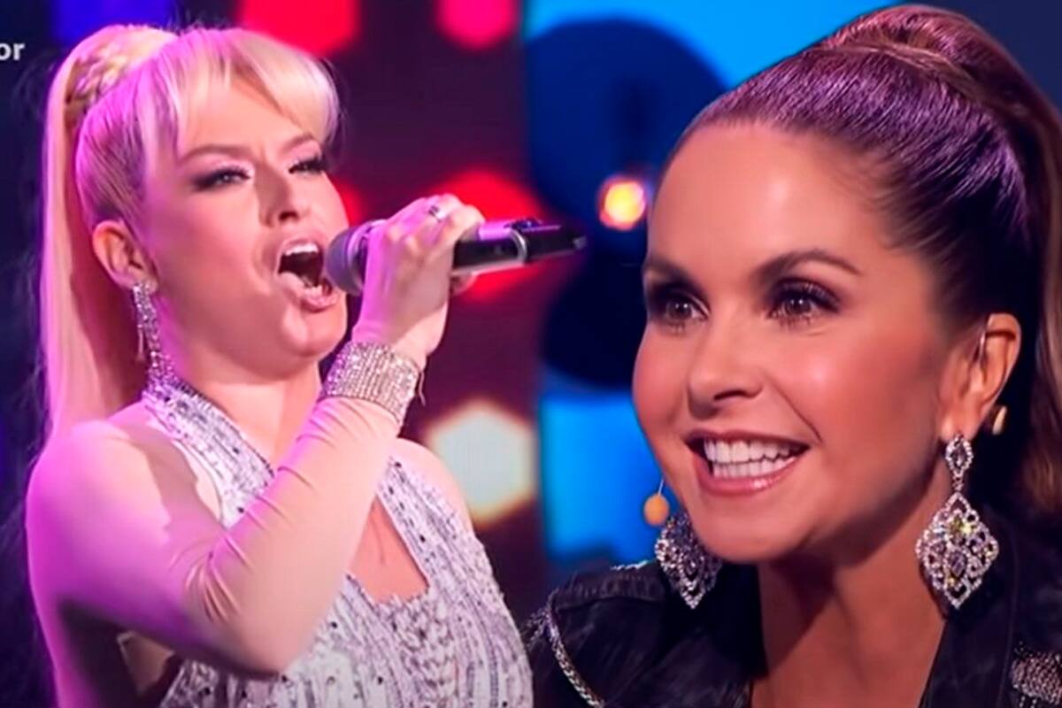 El Retador México: Lucero y Mijares cautivados con la voz y presencia de imitadora peruana de Yuri