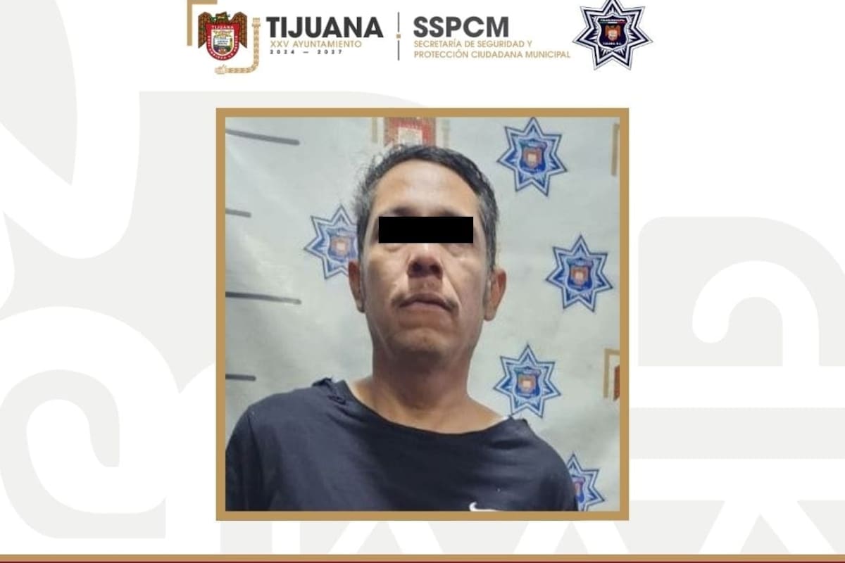 Detienen a hombre por violencia familiar en Ciudad Jardín