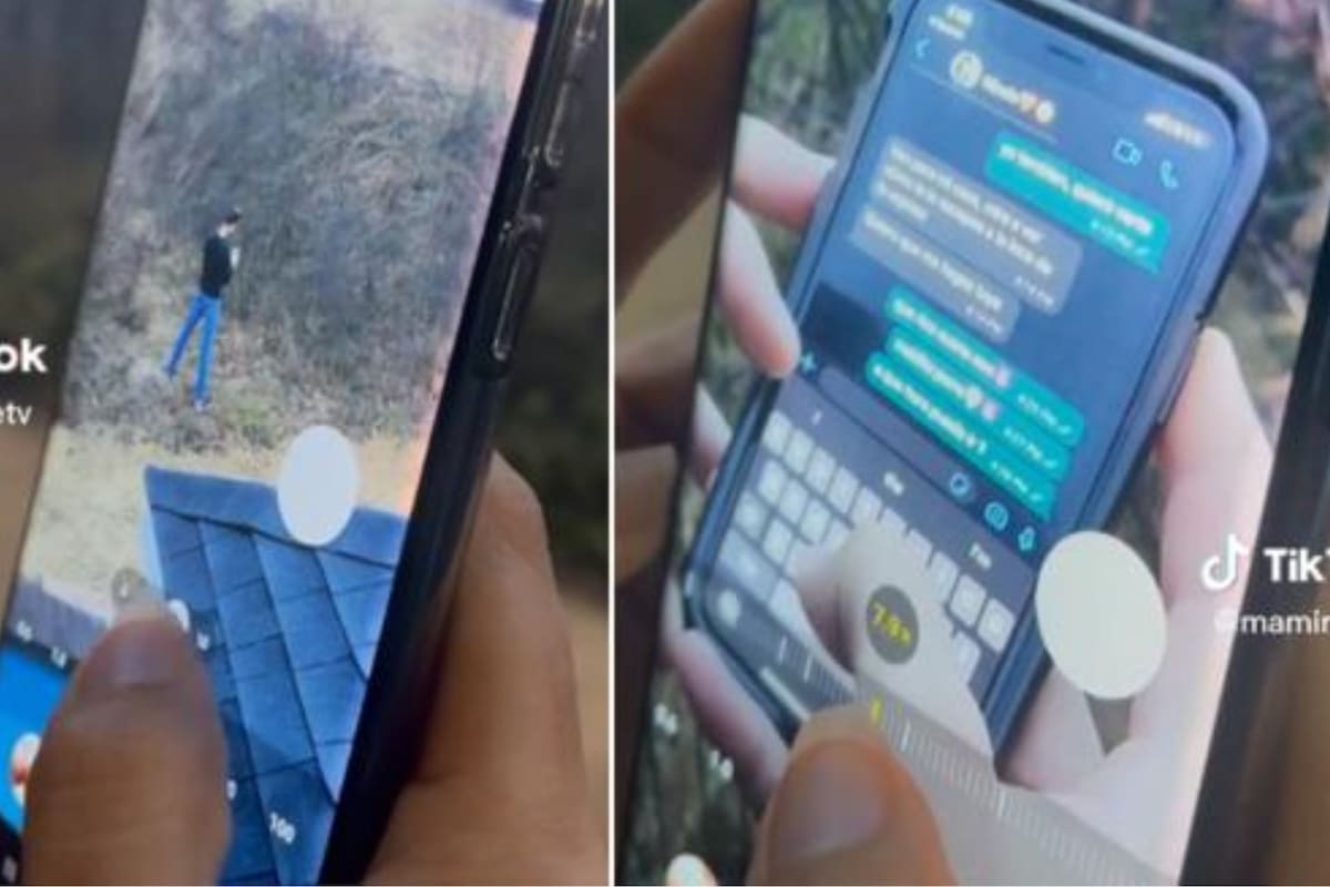 VIRAL: Descubre infidelidad de su esposo al grabar conversación desde lejos con un superzoom
