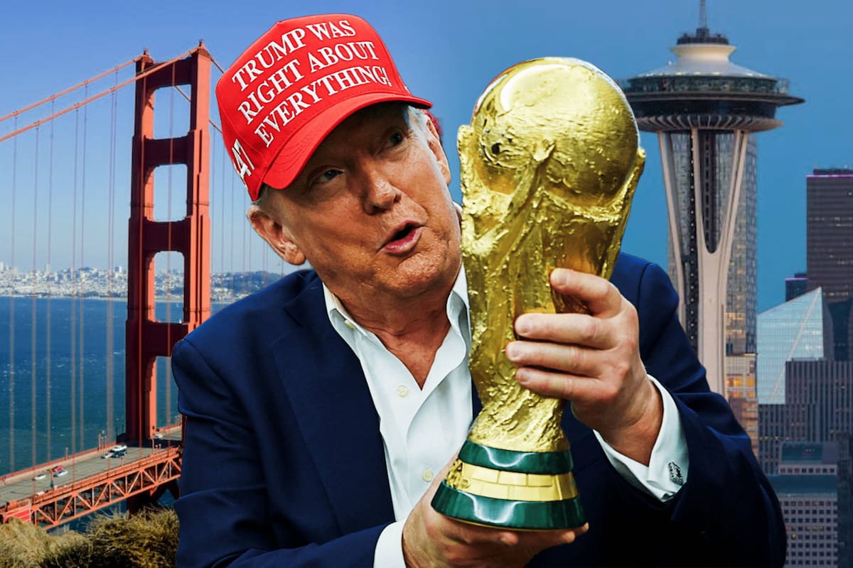 Trump amenaza con quitarle juegos del Mundial 2026 a Seattle y San Francisco por ser inseguras y “estar gobernadas por lunáticos de izquierda”