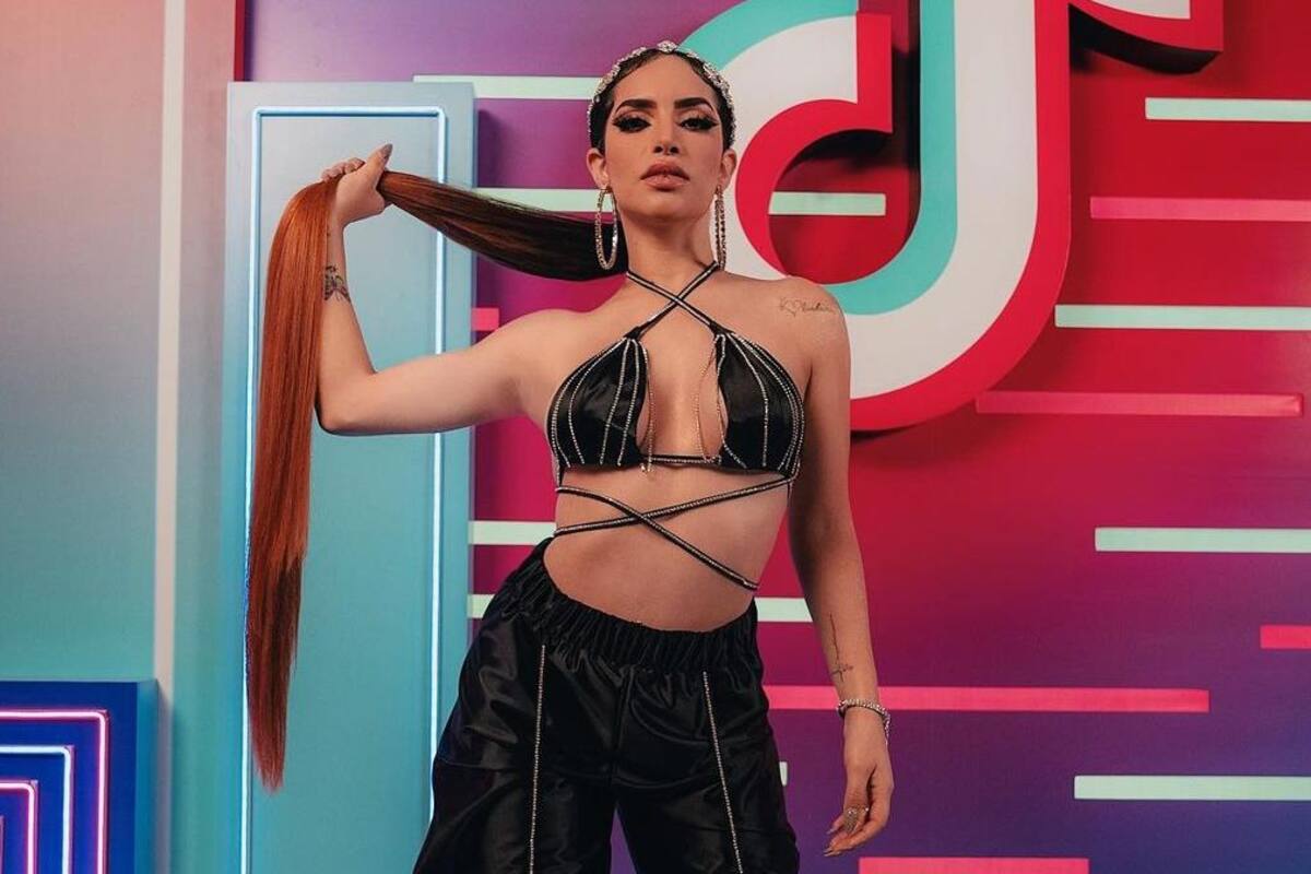 Este fue el 'look' de Kimberly Loaiza en los TikToks Awards