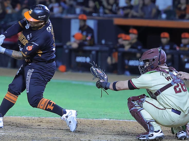 Impulsa Darick Hall triunfo de Naranjeros sobre Tucson