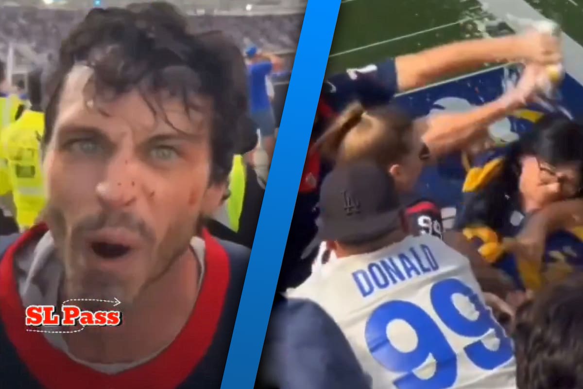 Aficionados de Rams y Texans protagonizan pelea en las gradas del SoFi Stadium