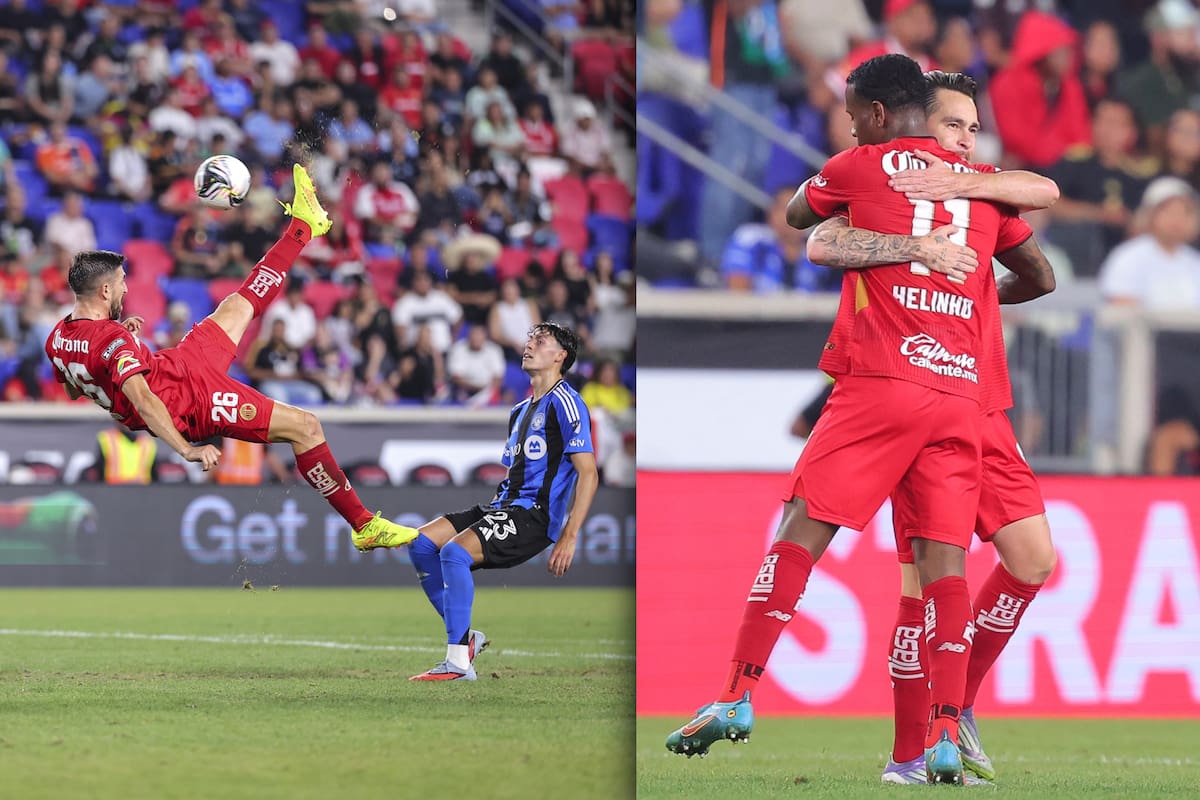 Toluca remonta sobre Montreal y consigue su segundo triunfo en la Leagues Cup