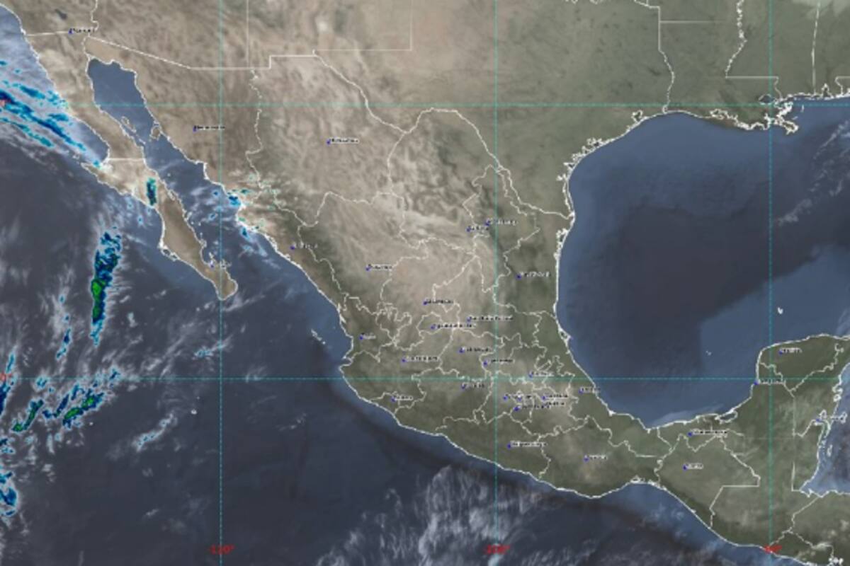 Clima en México: Frente frío núm. 38 ocasionará chubascos en Quintana Roo y lluvias aisladas en el Sureste del País