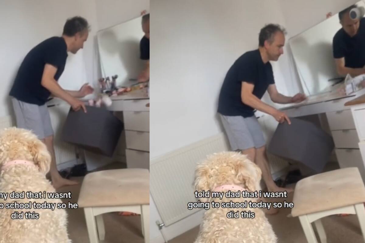 VIRAL | Joven decide no ir a la escuela y su padre le tira todo su maquillaje como castigo