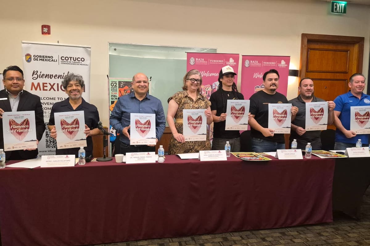 Mexicali vibrará con flamenco y rock and folk; dos eventos culturales en el mismo día