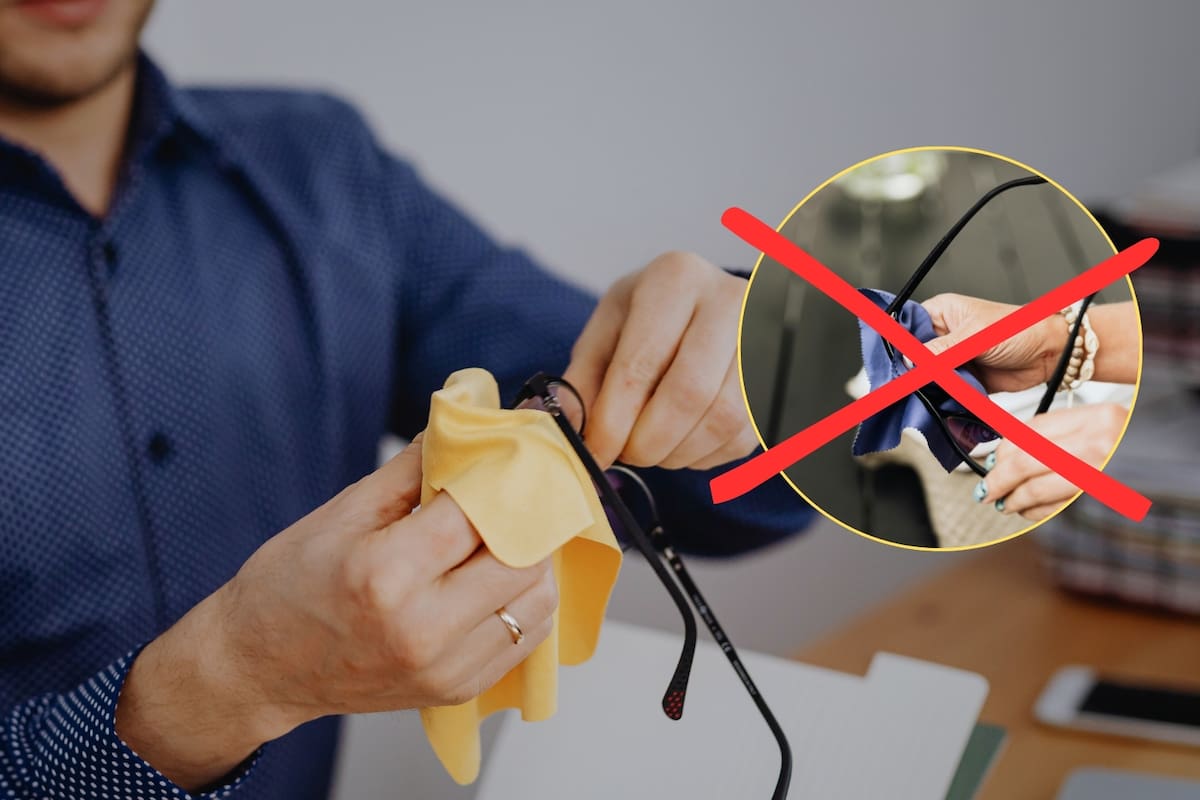 Cómo limpiar tus lentes de sol sin rayarlos y por qué es diferente a los de aumento