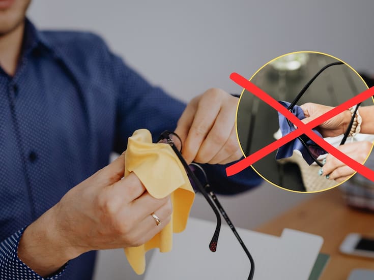 Cómo limpiar tus lentes de sol sin rayarlos y por qué es diferente a los de aumento