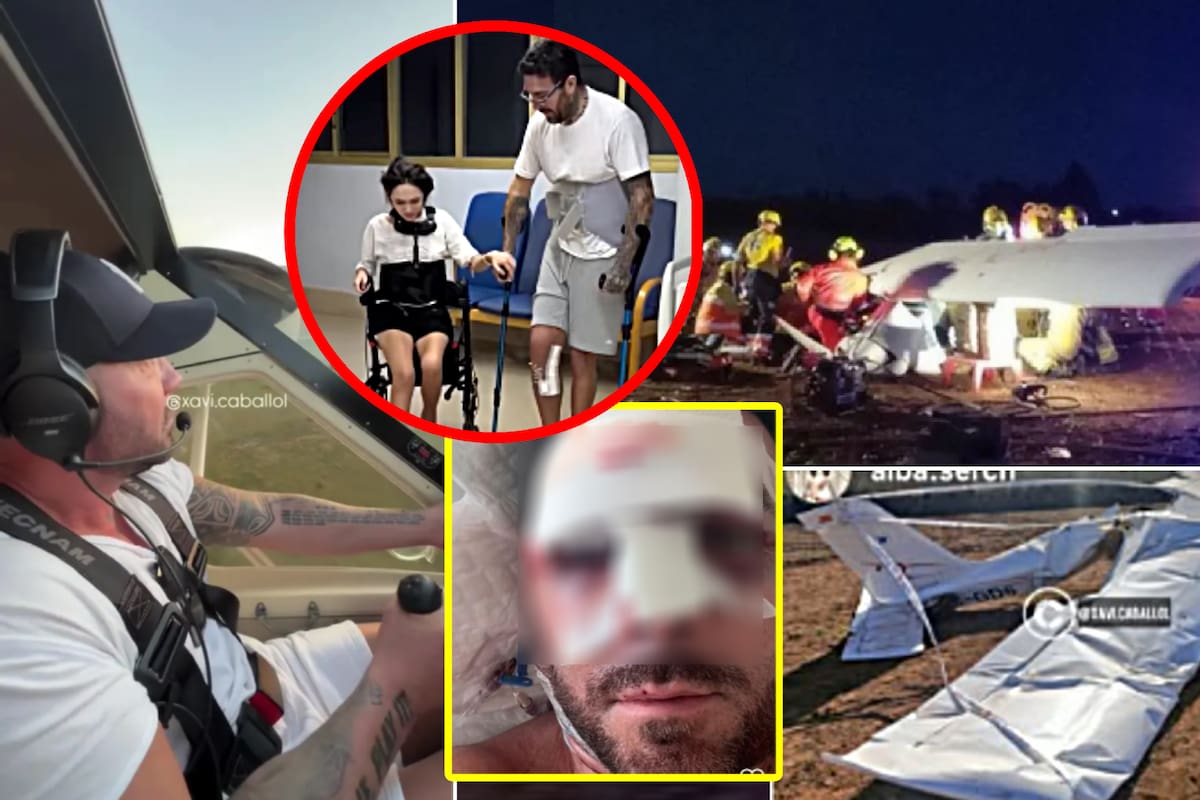 Influencer español comparte VIDEO del accidente de avión que dejó a él y a su novia en silla de ruedas: “No volveré a volar”