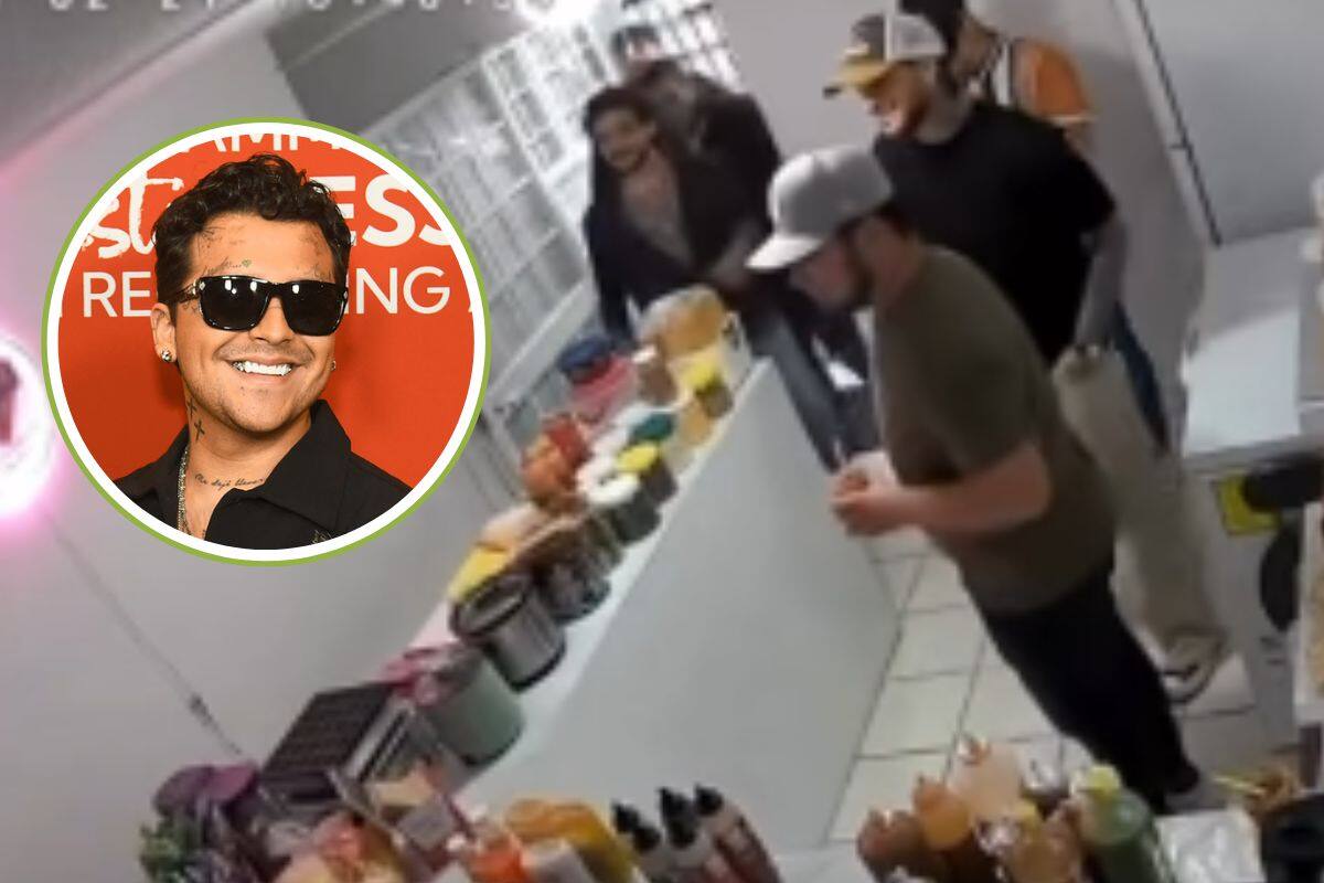 Christian Nodal sorprende en restaurante y dueña expresa su emoción