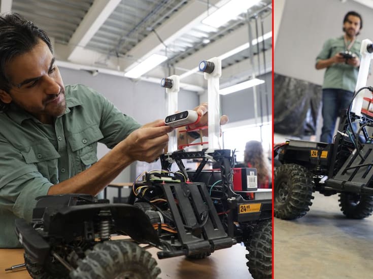 Estudiantes del IPN desarrollan un robot explorador autónomo con inteligencia artificial para mapear túneles, detectar grietas y gases tóxicos en tiempo real para reducir riesgos humanos en la minería subterránea
