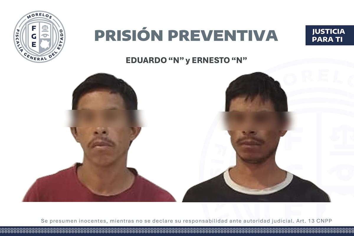 Morelos: Detienen a dos hombres por el probable secuestro y asesinato de su sobrino de 10 años