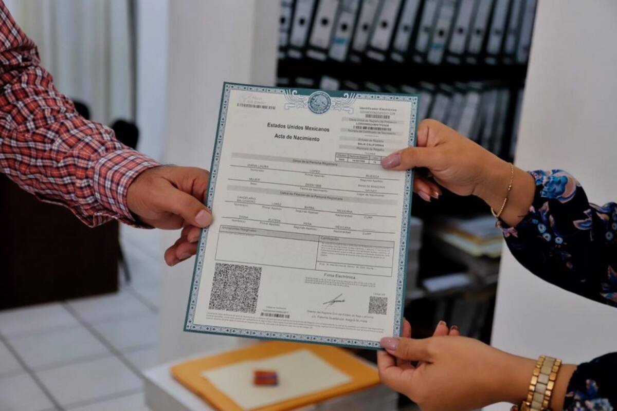 Ésta es la fecha límite para tramitar un acta de nacimiento gratuita, por el regreso a clases