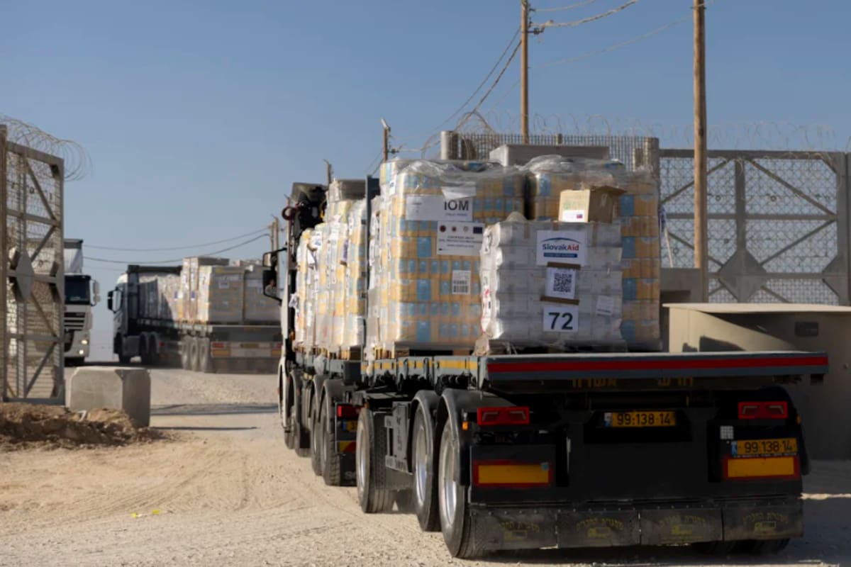 Cerca de 100 camiones de ayuda fueron asaltados en Gaza, mientras la ONU alerta sobre un posible “colapso del orden y la legalidad”