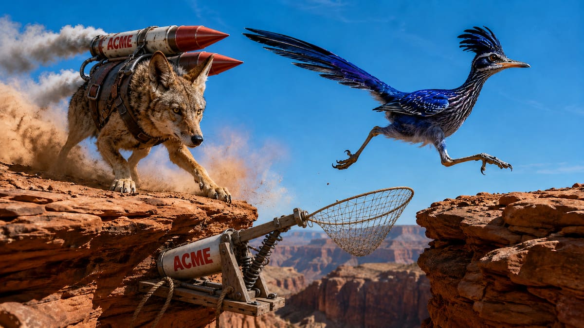 ChatGPT imaginó cómo lucirían ambos personajes fuera de la animación tradicional, con texturas realistas y escenarios inspirados en los paisajes desérticos de sus aventuras.
