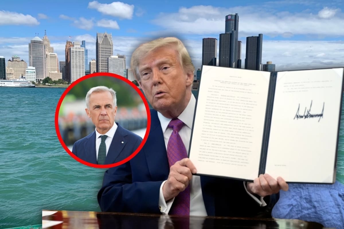 Trump repite la fórmula del Golfo de México y rebautiza el lago Ontario como “Lago América” en plena guerra comercial con Canadá