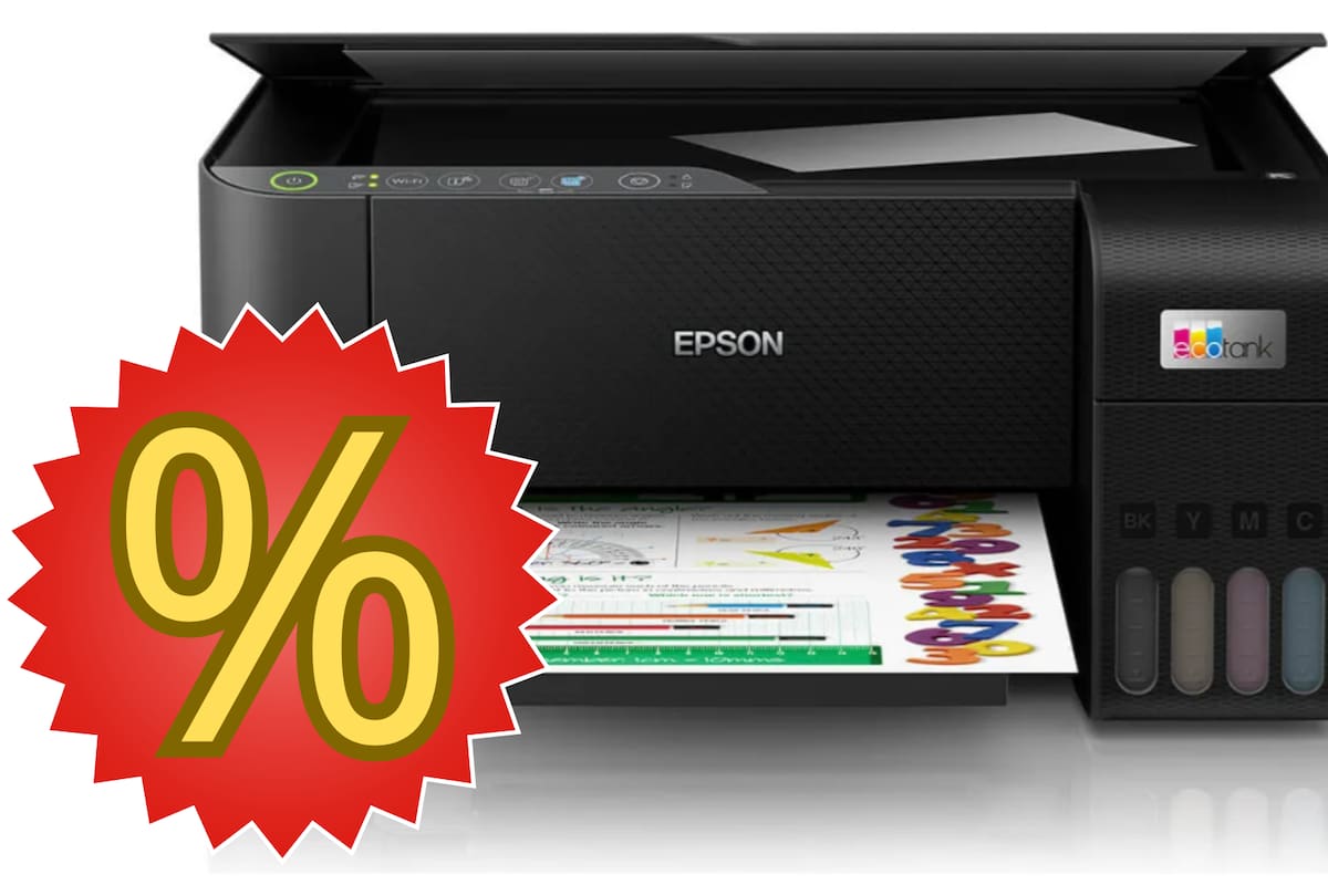 Impresora Epson Ecotank L3250: alta demanda, gran rendimiento y ahora con 12% de descuento
