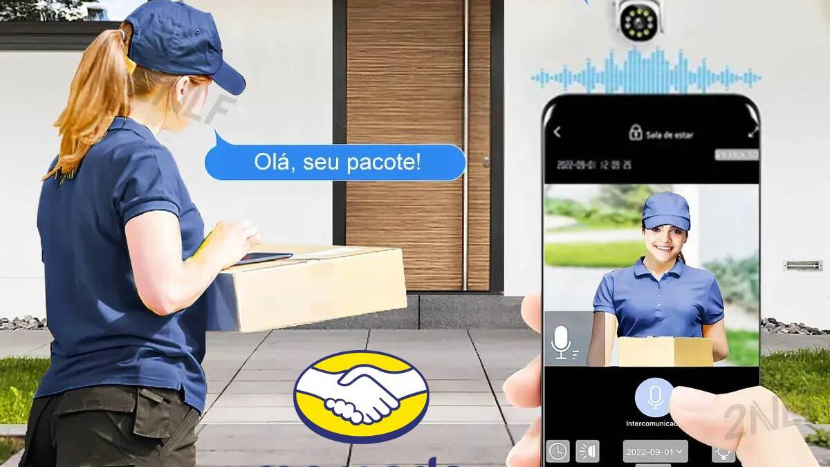 Oferta de Mercado Libre: Cámara de videovigilancia, con visión nocturna, detección de movimiento y monitoreo desde el celular se ofrece por menos de 300 pesos