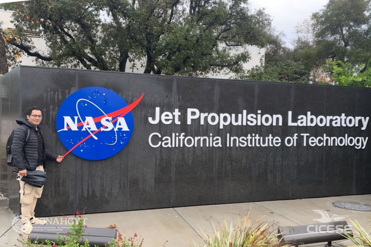 Estudiante del Cicese realiza estancia en centro de investigación de la NASA