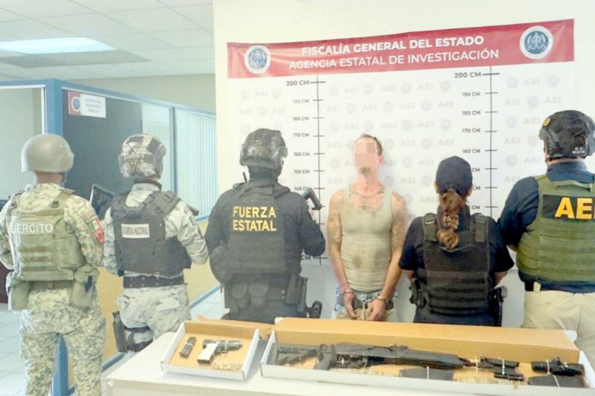 Detienen en Tecate a sujeto que disparó contra de elementos de seguridad