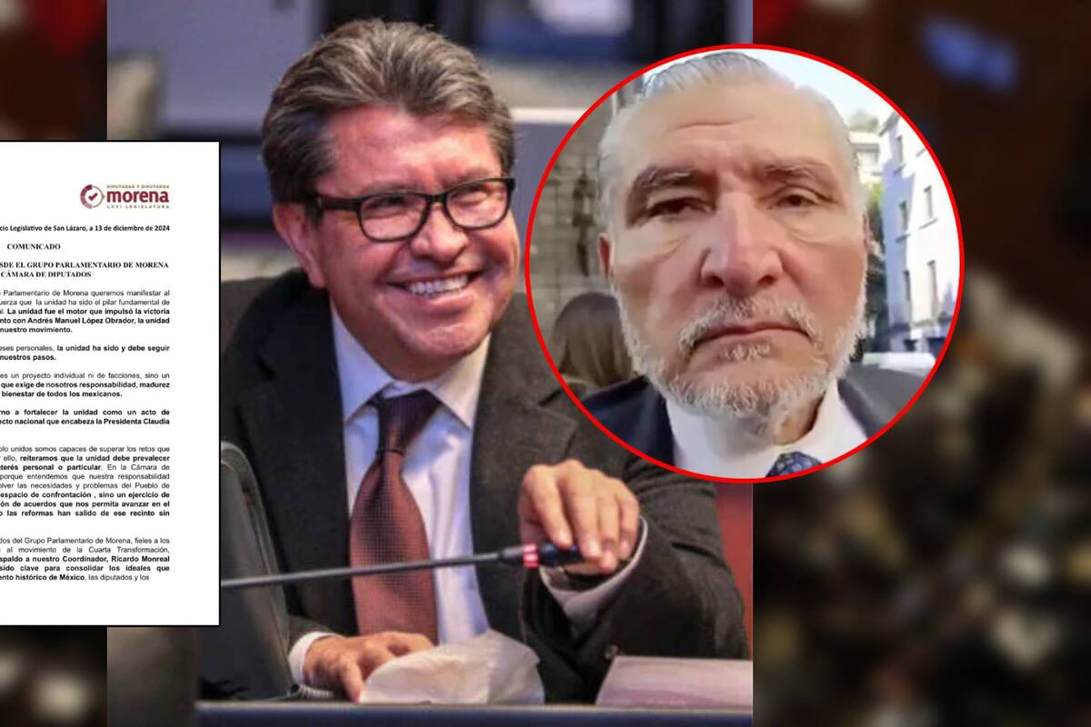 Millonaria pelea entre Monreal y Adán Augusto provoca reacción de Morena