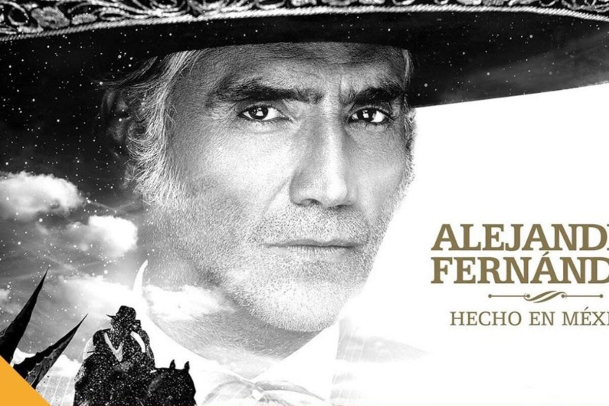 Lanza Alejandro Fernández nuevo álbum 'Hecho en México'