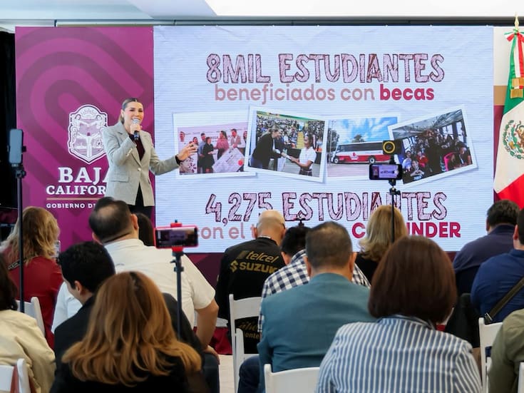 Más de 291 mil estudiantes recibieron becas en BC con inversión de 528 MDP